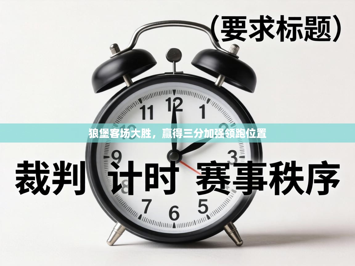 狼堡客场大胜,赢得三分加强领跑位置 第1张