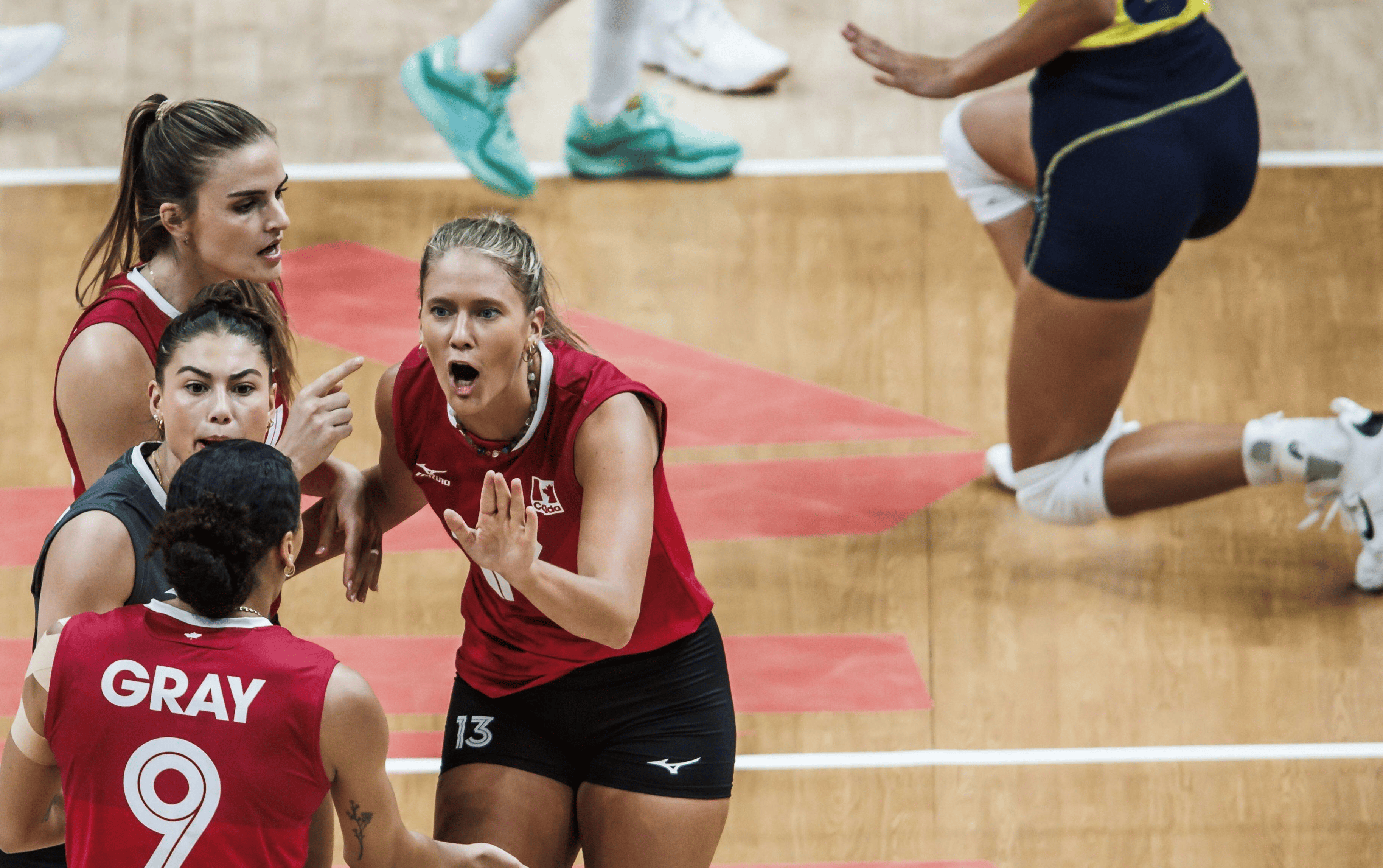 九游体育入口-巴西女排队员奋勇拼搏，夺取冠军